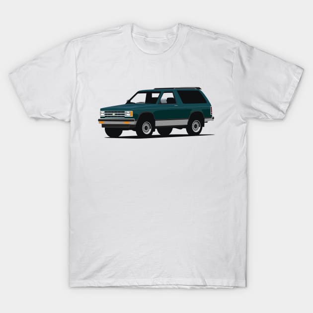 Chevrolet S10 Blazer T-Shirt by TheArchitectsGarage